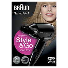 Carica l'immagine nel visualizzatore di Gallery, Braun Satin Hair 1 HD130 Style&amp;Go Asciugacapelli da Viaggio - Ilgrandebazar
