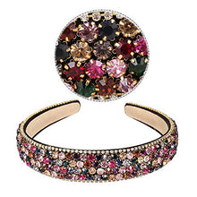 Carica l'immagine nel visualizzatore di Gallery, Xrten Strass Fascia di capelli,Accessori per Capelli Donna Cerchietti per...