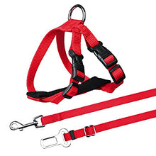 Carica l'immagine nel visualizzatore di Gallery, Trixie - Pettorina per automobile gatti 20 - 50 cm adjustable, rosso - Ilgrandebazar