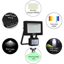 Carica l'immagine nel visualizzatore di Gallery, CLY Faretto Solare con Sensore di Movimento 60 LED, Luce da Esterno,...