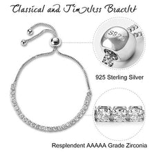 Carica l'immagine nel visualizzatore di Gallery, J.Fée"Per Sempre E Sempre" Regolabile in Argento Bracciale - Ilgrandebazar