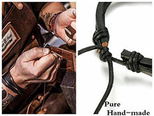 Carica l'immagine nel visualizzatore di Gallery, BESTEEL 6 Pezzi Pelle Bracciali Albero della Vita per A. Della - Ilgrandebazar