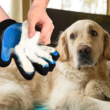 Carica l'immagine nel visualizzatore di Gallery, OMORC [2 Pezzi Guanto per Cani Gatti di Massaggio e Pulizia Magico Blu - Ilgrandebazar