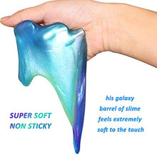 Carica l'immagine nel visualizzatore di Gallery, SWZY Fluffy Slime, 6 Pack Galaxy Slime Kit Stress Relief DIY Toys Fruit - Ilgrandebazar