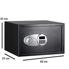 Carica l'immagine nel visualizzatore di Gallery, AmazonBasics - Cassaforte da 34 L, colore: nero 34 L - Ilgrandebazar