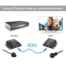 Carica l'immagine nel visualizzatore di Gallery, Neoteck 1080P 60M HDMI Ethernet Network Extender con 2 splitter porta