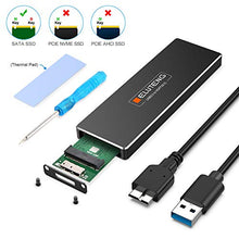 Carica l'immagine nel visualizzatore di Gallery, ELUTENG Adattatore M2 Sata SSD a USB 3.0 Super M.2 SATA a new
