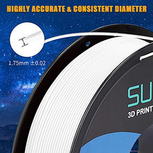 Carica l'immagine nel visualizzatore di Gallery, SUNLU PLA Plus 3D Filament 1.75mm for Printer &amp; Pens, PLA+ 1kg White - Ilgrandebazar
