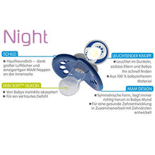 Carica l'immagine nel visualizzatore di Gallery, MAM 667077 – Night silicone 16 +, confezione doppia, Modelli assortiti blau - Ilgrandebazar