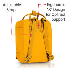 Carica l'immagine nel visualizzatore di Gallery, Fjällräven Kånken Mini Zaino Unisex Warm Yellow