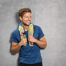 Carica l'immagine nel visualizzatore di Gallery, Happylohas Asciugamano Palestra Microfibra, Wild sports style