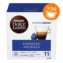 Carica l'immagine nel visualizzatore di Gallery, Nescafé Dolce Gusto Espresso Ardenza Caffè, 6 Confezioni da 16 Capsule (96...