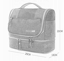 Carica l'immagine nel visualizzatore di Gallery, CYBERNOVA Trousse da viaggio, kit grande organizzatore cosmetico Viola