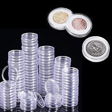 Carica l'immagine nel visualizzatore di Gallery, Osuter 100PCS Moneta Capsule Plastica Monete da Collezione con Scatola... - Ilgrandebazar