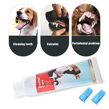 Carica l'immagine nel visualizzatore di Gallery, SEGMINISMART Dentifricio per Cani,Kit Cure odontoiatriche per...