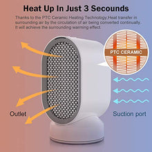 Carica l'immagine nel visualizzatore di Gallery, Termoventilatore Elettrico,Termoventilatore Ceramico con Termostato... - Ilgrandebazar