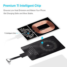 Carica l'immagine nel visualizzatore di Gallery, CHOETECH - Dispositivo di Ricarica Qi Wireless Tipo C, con Porta USB,...