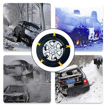 Carica l'immagine nel visualizzatore di Gallery, DEDC 10 pz Auto Pneumatici Antiscivolo Catene da Neve Cavi Regolabili...
