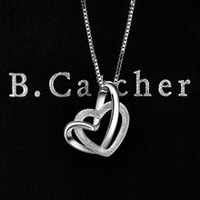 Carica l'immagine nel visualizzatore di Gallery, B.Catcher Collana da donna a cuore in argento per donne, collane con... - Ilgrandebazar