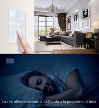 Carica l'immagine nel visualizzatore di Gallery, LIVOLO Interruttore della Luce con Indicatore LED Touch Switch Pannello... - Ilgrandebazar