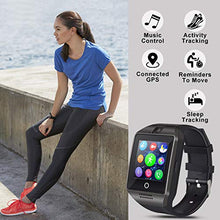 Carica l'immagine nel visualizzatore di Gallery, Smartwatch Bluetooth Orologio Intelligente con Camera Smart Watch Nero 02 - Ilgrandebazar