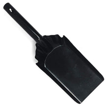 Carica l'immagine nel visualizzatore di Gallery, MGE - Paletta di Ferro Smaltato per Camino e BBQ - Pala con Manico - 1x Nero - Ilgrandebazar