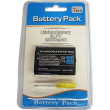 Carica l'immagine nel visualizzatore di Gallery, Batteria di Ricambio + cacciavite per Nintendo 3DS 1300mAh