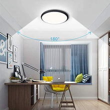 Carica l'immagine nel visualizzatore di Gallery, Plafoniera LED, Bedee bagno IP44, 24 W lampada da soffitto,...