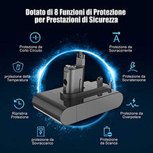 Carica l'immagine nel visualizzatore di Gallery, Yaber 3000mAh Tipo B Batteria per Dyson DC34 DC45 DC35 DC31 DC44...