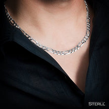 Carica l'immagine nel visualizzatore di Gallery, STERLL Uomo Collana Argento 925 Senza Pendente Sacchetto per Gioielli Regali