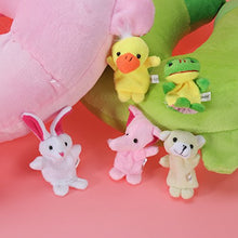 Carica l'immagine nel visualizzatore di Gallery, 10pcs Different Finger Cartoon Animal burattini in morbido velluto Dolls... - Ilgrandebazar