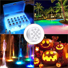 Carica l'immagine nel visualizzatore di Gallery, LED Sommergibili Luci Piscina, a Impermeabile, 4 Pcs
