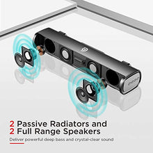 Carica l'immagine nel visualizzatore di Gallery, BOMAKER Tapio I Mini Soundbar Bluetooth 5.0 Wireless, 16'' con DSP avanzato... - Ilgrandebazar