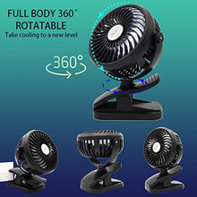 Carica l'immagine nel visualizzatore di Gallery, Ventilatore Portatile da Campeggio, USB, Tavolo...
