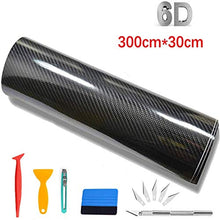 Carica l'immagine nel visualizzatore di Gallery, CompraFun Pellicola Adesiva per Auto, Fibra 6D + Accessori