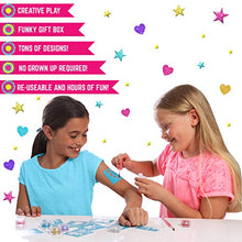 Carica l'immagine nel visualizzatore di Gallery, Regalo Ragazza - Glitter Tattoo Studio, Set Tatuaggi Bambina - Set...