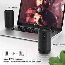 Carica l'immagine nel visualizzatore di Gallery, ATSOUND Altoparlante portatile Bluetooth IP65 Impermeabile Powerbank...