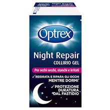 Carica l'immagine nel visualizzatore di Gallery, Optrex Collirio Gel Night Repair per Occhi Secchi, Stanchi e Irritati - Ilgrandebazar
