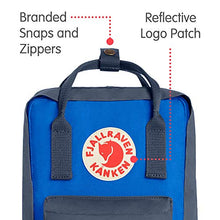 Carica l'immagine nel visualizzatore di Gallery, Fjällräven Kånken Mini Zaino Unisex Grigio (Graphite/Un Blue)