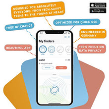 Carica l'immagine nel visualizzatore di Gallery, Musegear - Trova chiavi con app Bluetooth I Flat Finder, Bianco - 1 pezzo