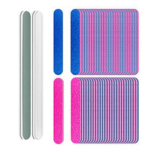 Carica l'immagine nel visualizzatore di Gallery, Lima per unghie monouso 180/240, Lime e buffer 100 pezzi - Ilgrandebazar