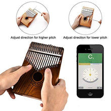 Carica l'immagine nel visualizzatore di Gallery, Kalimba 17 Tasti Professionale in Legno Massello KOA Thumb/Finger Piano,... - Ilgrandebazar