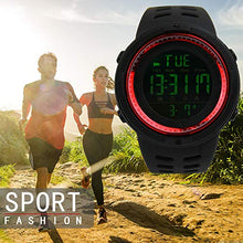 Carica l'immagine nel visualizzatore di Gallery, Orologio sportivo digitale da uomo, impermeabile, militare, cronometro,... - Ilgrandebazar
