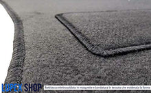 Carica l'immagine nel visualizzatore di Gallery, Tappetini auto in moquette con strappo compatibili per Smart 2a Serie W451...