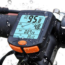 Carica l'immagine nel visualizzatore di Gallery, GuDoQi Computer da Bicicletta con Filo Tachimetro Cablata