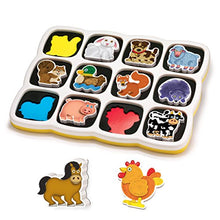 Carica l'immagine nel visualizzatore di Gallery, Quercetti- Smart Puzzle Gioco Magnetico con Animali, Multicolore, Multicolore - Ilgrandebazar