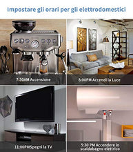 Carica l'immagine nel visualizzatore di Gallery, Presa Intelligente, Carico Massimo 16A 3680W ANOOPSYCHE WiFi, Spina...
