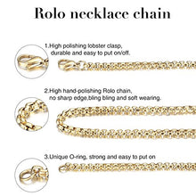 Carica l'immagine nel visualizzatore di Gallery, Collana Croce Donna Uomo Acciaio inossidabile Oro Regalo Gioielli - Ilgrandebazar