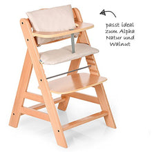 Carica l'immagine nel visualizzatore di Gallery, Hauck, set di 2 cuscini imbottiti qualità per seggiolone Alpha, con Beige