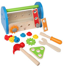 Carica l'immagine nel visualizzatore di Gallery, Hape E3001 - Cassetta Degli Attrezzi Multicolore - Ilgrandebazar